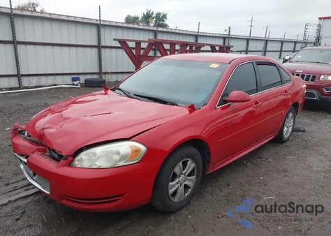 2013 Chevrolet Impala Ls z USA, uszkodzony, nr VIN 2G1WF5E3XD1225893